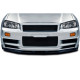 1999-2002 Nissan Skyline R34 GT-R OEM Look Front Lip Spoiler Air Dam - 1 Piece - image 1