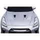 2017-2023 Nissan GT-R R35 TS-1 Hood - 1 Piece - image 1