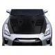 2017-2023 Nissan GT-R R35 TS-1 Hood - 1 Piece - image 1