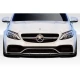 2015-2021 Mercedes C63 W205 C Speed Front Lip Under Spoiler - 1 Piece (C63 AMG Front Bumper Only) - image 1