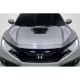 2017-2021 Honda Civic Type R OEM Look Hood Scoop - 1 Piece - image 2