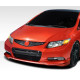 2012-2013 Honda Civic 2DR Duraflex H-Sport Front Add Ons Spat Bumper Extensions - 2 Piece - image 1