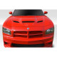 2006-2010 Dodge Charger Duraflex Hellcat Look Hood - 1 Piece - image 1