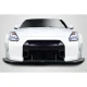 2009-2016 Nissan GTR LBW Carbon Fiber Front Lip - image 1