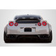 2009-2016 Nissan GT-R R35 Carbon Creations LBW Rear Diffuser / Splitters - 3 Piece - image 1
