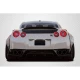 2009-2016 Nissan GT-R R35 LBW Rear Diffuser / Splitters - 3 Piece - image 1