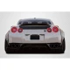 2009-2016 Nissan GTR LBW Carbon Fiber Rear Lip - image 2