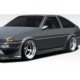 1984-1987 Toyota Corolla 2DR / HB Duraflex MB-R Side Skirts Rocker Panels - 2 Piece - image 1