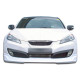 2010-2012 Hyundai Genesis Coupe 2DR Duraflex MS-R Front Lip Under Spoiler Air Dam - 1 Piece - image 1