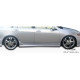 2004-2008 Acura TSX Raven Side Skirts Rocker Panels - 2 Piece - image 1