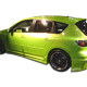 2004-2009 Mazda 3 Duraflex Raven Side Skirts Rocker Panels - 2 Piece - image 1