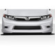 2012-2012 Honda Civic 4DR Duraflex Type M Front Lip Spoiler - 1 Piece - image 1