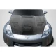 2003-2006 Nissan 350Z Vader Carbon Fiber Hood - image 1
