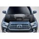 2012-2015 Toyota Tacoma Viper Look Carbon Fiber Hood - image 1