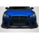 2008-2015 Mitsubishi Lancer Evolution 10 VR-S Front Lip Under Spoiler Air Dam - 1 Piece - image 1