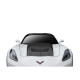 Universal Duraflex Z06 Look Hood Cowl Scoop Vent - 1 Piece - image 1