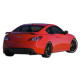 2010-2016 Hyundai Genesis Coupe 2DR Polyurethane K-Design Rear Add Ons Spat Bumper Extensions - 1 Piece (S) - image 1