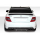 2008-2011 Mercedes C Class / C63 W204 Duraflex Super Fin Rear Diffuser - 1 Piece ( fits AMG Bumper only ) - image 1