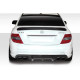 2008-2011 Mercedes C Class / C63 W204 Super Fin Rear Diffuser - 1 Piece ( fits AMG Bumper only ) - image 1