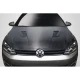 2010-2014 Volkswagen Golf Regulator Carbon Fiber Hood - image 1