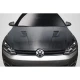2010-2014 Volkswagen Golf Regulator Carbon Fiber Hood - image 1