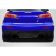 2008-2015 Mitsubishi Lancer Evo X DriTech OEM Look Rear Diffuser - 1 Piece - image 1