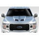Universal Feed Dual Ram Air Hood Scoop - 1 Piece - image 1