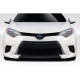 2014-2016 Toyota Corolla Zeta Front Lip Under Spoiler ( base model only ) - 3 Piece - image 1