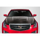 2012-2019 Cadillac ATS Carbon Creations V Look Hood - 1 Piece - image 1