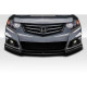 2009-2014 Acura TSX Duraflex HFP V3 Look Front Lip Under Spoiler Air Dam - 3 Piece ( fits modulo bumper only ) - image 1