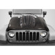 2007-2018 Jeep Wrangler JK Carbon Creations Avenger Hood - 1 Piece - image 1
