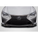 2014-2018 Lexus RC Series RC200T RC350 Carbon Creations EBS Front Lip Splitters - 2 Piece (F Sport model only) - image 1