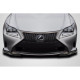 2014-2018 Lexus RC Series RC200T RC350 EBS Front Lip Splitters - 2 Piece (F Sport model only) - image 1
