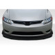 2006-2008 Honda Civic 2DR MDF Front Lip Under Spoiler - 1 Piece - image 1