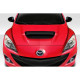 2010-2013 Mazda MazdaSpeed 3 Duraflex Ram Air Hood Scoop - 1 Piece - image 1