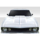 1967-1969 Chevrolet Camaro 2" Cowl Hood - 1 Piece - image 1
