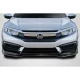 2016-2018 Honda Civic Type M Carbon Fiber Front Lip - image 1