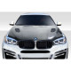2015-2019 BMW X6 F16 / X6M F86 Carbon AF-1 Hood ( CFP ) - 1 Piece - image 1