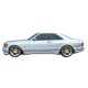 1981-1991 Mercedes S Class AMG Look Side Skirts - image 1