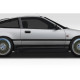 1988-1991 Honda CR-X Duraflex B-2 Side Skirts Rocker Panels - 2 Piece - image 1
