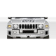 2003-2009 Hummer H2 Duraflex BR-N Foglight Panel for Hood - 1 Piece - image 1