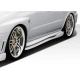 2002-2007 Subaru Impreza WRX STI C-Speed 2 Side Skirts Rocker Panel Add Ons Spat Extensions - 2 Piece - image 1