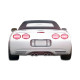 1984-1996 Chevrolet Corvette C4 C5 Conversion Rear Bumper - 1 Piece - image 1