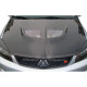 2004-2007 Mitsubishi Lancer Evo Hood - 1 Piece - image 1