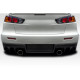 2008-2017 Mitsubishi Lancer Evo X V2 Rear Bumper - 1 Piece - image 1