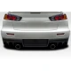 2008-2017 Mitsubishi Lancer Evo X V2 Rear Bumper - 1 Piece - image 1