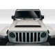 2018-2025 Jeep Wrangler JL Gladiator JT Demon Look Hood - 1 Piece - image 1