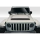 2018-2025 Jeep Wrangler JL Gladiator JT Demon Look Hood - 1 Piece - image 1