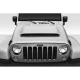 2007-2018 Jeep Wrangler JK Demon Look Hood - 1 Piece - image 1