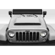 2007-2018 Jeep Wrangler JK Demon Look Hood - 1 Piece - image 1